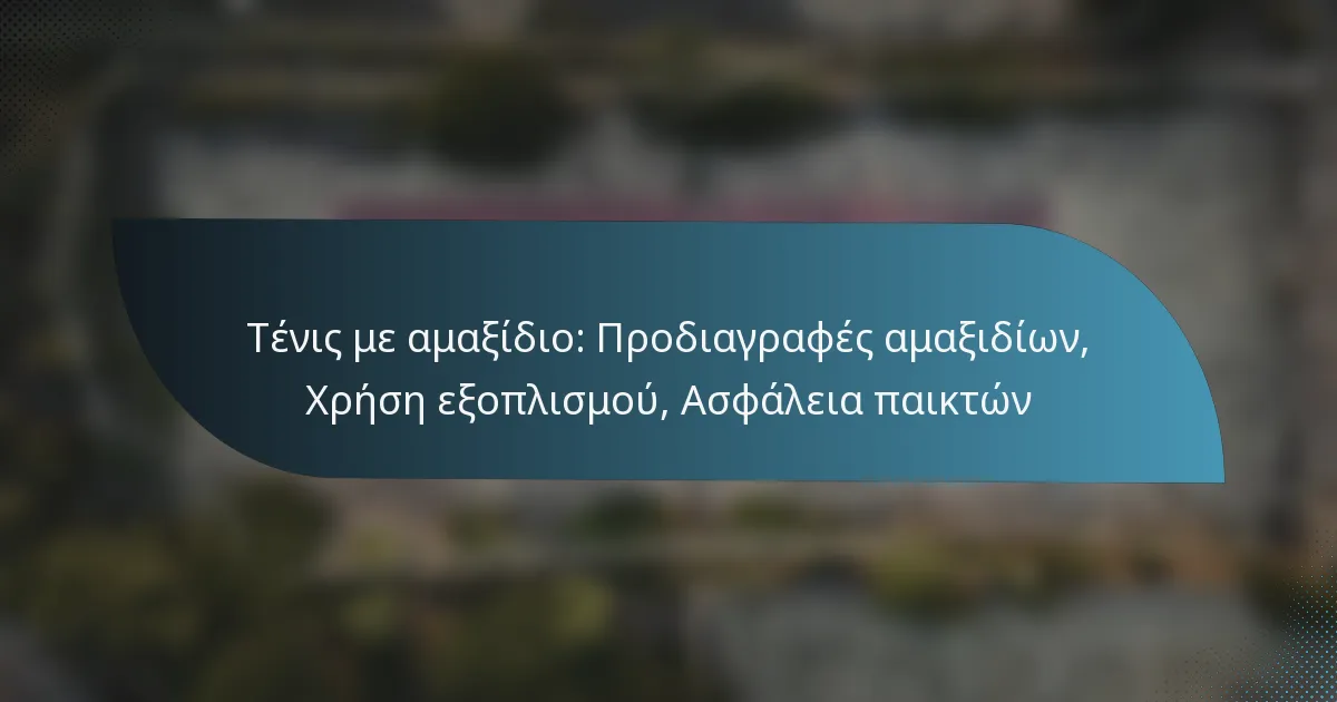 Τένις με αμαξίδιο: Προδιαγραφές αμαξιδίων, Χρήση εξοπλισμού, Ασφάλεια παικτών